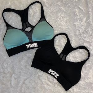 PINK SPORTS BRAS